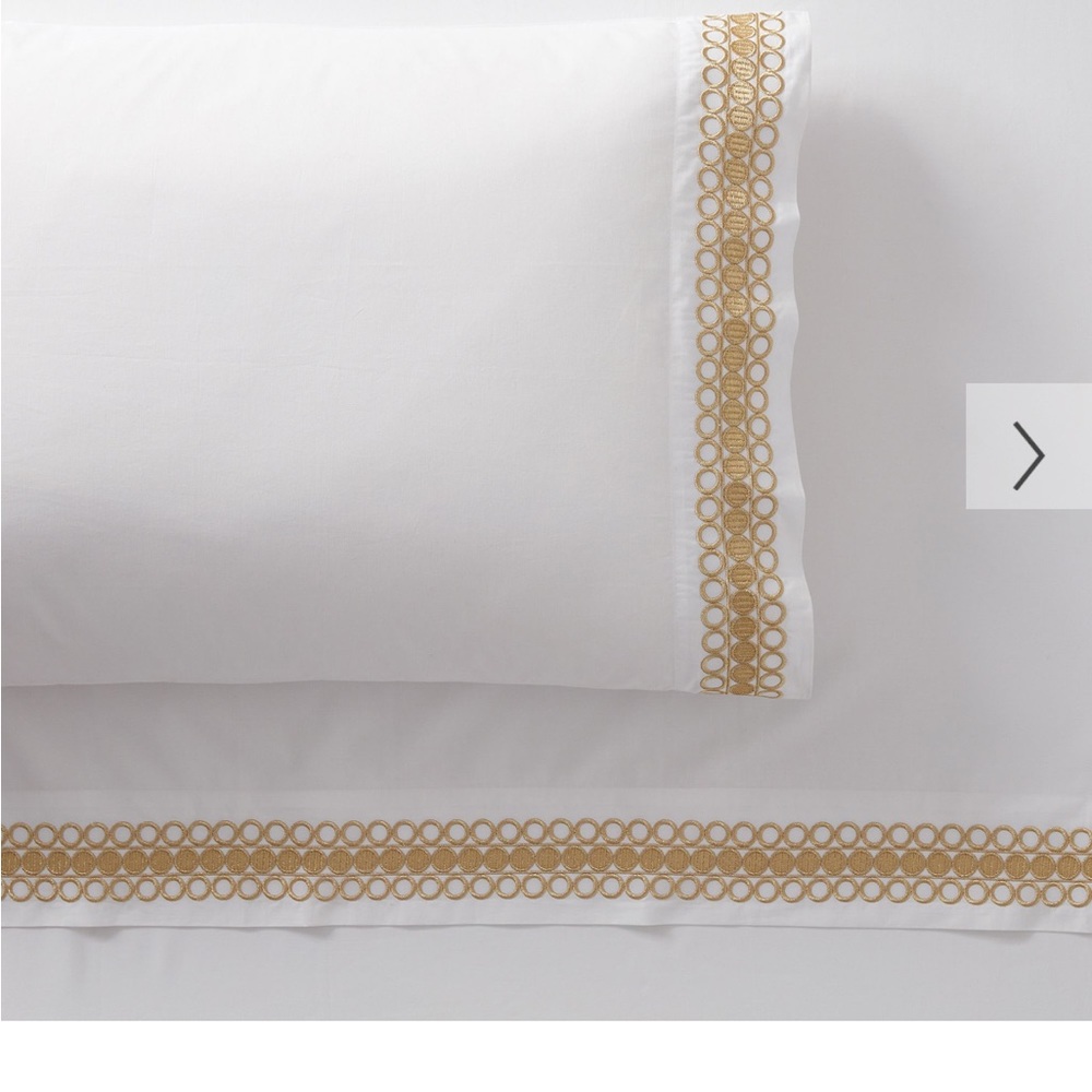Lilly Pulitzer Organic Embroidered Twin XL Sheet Set